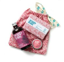 Soap Folk Organic Rose Geranium Collection (Flat Lay)