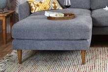 Introducing Snug Shack - The UK's First 'Sofa in a Box' Brand - Mid Grey Footstool