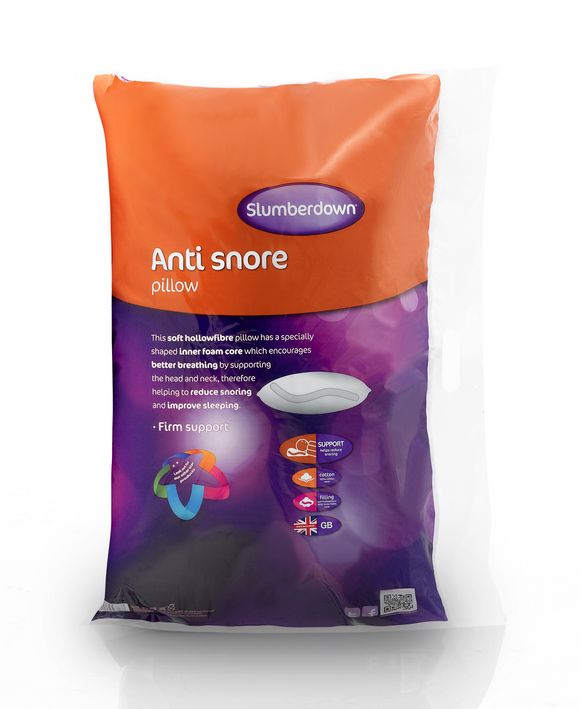 Anti snore pillow