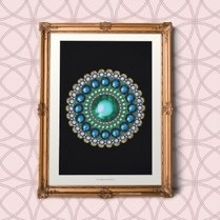 ZELLANDINE'S BROOCH PRINT 