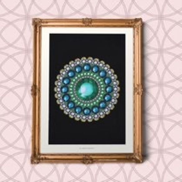 ZELLANDINE'S BROOCH PRINT 