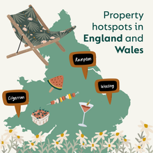 Property hotspots in England and Wales: Pembrokeshire, Norfolk and Nottinghamshire