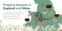 Property hotspots in England and Wales: Pembrokeshire, Norfolk and Nottinghamshire