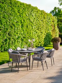 Photo 8 | 190cm Monaco Dining Table with 6 Dining Armchairs | £3299