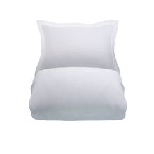Soak&Sleep French Linen Double Bed Set  - White - Double