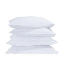 Soak&Sleep 500TC Egyptian Cotton Pillowcases - White - 4 Pack