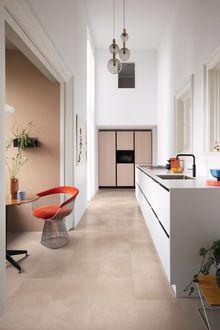 Oro Base, Coral Rock vinyl floor from £37.99 per m2, Quick-Step, quick-step.co.uk
