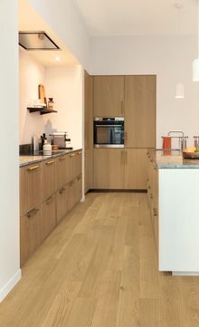 Amato, Leather Oak Extra Matt real wood floor from £63.99 per m2, Quick-Step, quick-step.co.uk