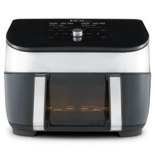 Instant Vortex Plus VersaZone Large Airfryer with ClearCook Stainless Steel