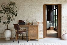 Desk from Oak Furnitureland's Noah mango wood collection