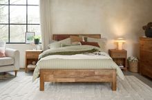 Bedroom from Oak Furnitureland's Noah mango wood collection