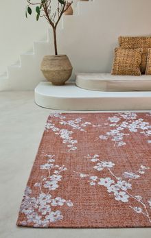 Sakura collection, 9371 Copper Pink from £175 (80 x 150cm), Louis De Poortere, louisdepoortere.com