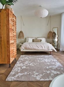 Sakura collection, 9373 Morning Mist from £175 (80 x 150cm), Louis De Poortere, louisdepoortere.com