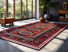 9844 Antalia, Red Mix from £175 (80 x 150cm), Louis De Poortere, louisdepoortere.com