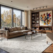 Antiquarian collection, Tabriz, 9647 Suede from £399 (140 x 200cm) Louis De Poortere, louisdepoortere.com