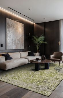 Antiquarian collection, Tabriz, 9645 Olive Wood (140 x 200cm) Louis De Poortere, louisdepoortere.com