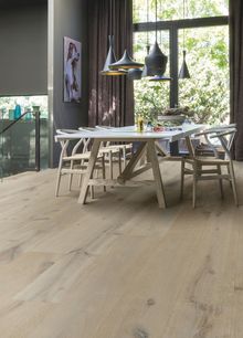 Winter Storm Oak Extra Matt Oiled (MAS3563S), Massimo real wood collection from £111.49 per m2 Quick-Step, quick-step.co.uk