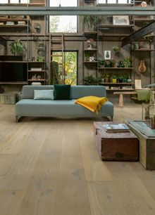 White Daisy Oak Extra Matt (MAS5102S), Massimo real wood collection from £111.49 per m2 Quick-Step, quick-step.co.uk