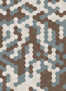 Moduleo Moods, Hexagon Trio 625 from £57.39 per m2, Moduleo, moduleo.com