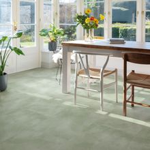 Illume, Soft Sage (AVMTU40334) vinyl floor from £47.00 per m2, Quick-Step, quick-step.co.uk
