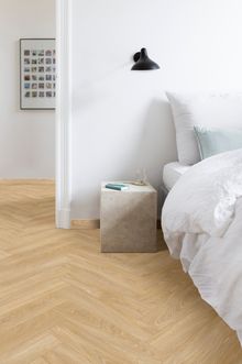 Moduleo LayRed Herringbone, Laurel Oak 51282 from £50.99 per m2, Moduleo, moduleo.co.uk