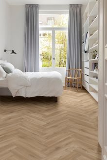 Moduleo LayRed Herringbone, Sierra Oak 58847 from £50.99 per m2, Moduleo, moduleo.co.uk