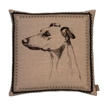Whippet cushion by Amy Brocklehurst at Graduate Collection