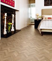 Leoline introduces on-trend herringbone design to Woodmark SR collection