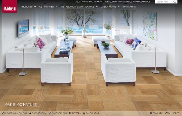 Kahrs virtual showroom featuring flooring from Kahrs Bloc Collection Kahrs virtual showroom featuring flooring from Kahrs Bloc Collection