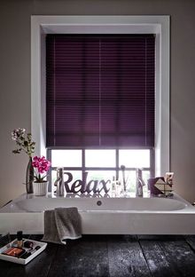 Infusion Grape Pleated Blind