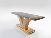 Bespoke table from Rupert McBain and Britannicus Stone