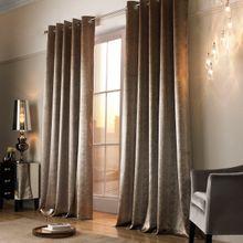 ADELPHI ready made curtains in caramel