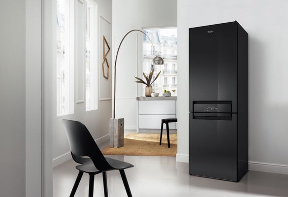 The new Whirlpool Supreme NoFrost fridge freezer with 6th Sense Live® fridge freezer can be remotely controlled by an app on you