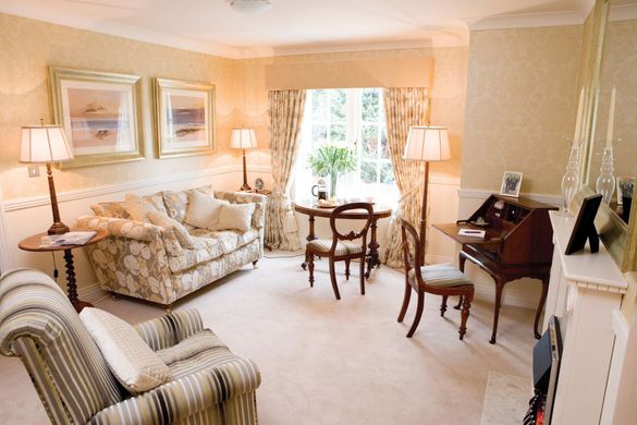 A typical Village suite at Richmond Letcombe Regis