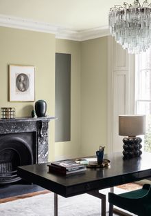 Walls: Wattle V 565 – Pure Flat Emulsion Wall Detail: Hornblende 186 – Pure Flat Emulsion Ceiling: Wattle I 561– Pure Flat Emulsion