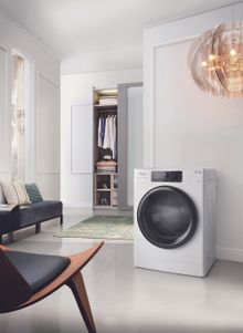 The Whirlpool FSCR 10432 is the quietest washing machine TrustedReviews has ever tested.