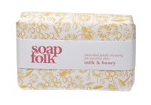 Soap Folk Milk and Honey Soap £4.95 each