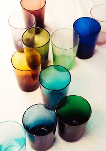 15 trend-led colours to choose from they make a jewel-like table setting for entertaining.