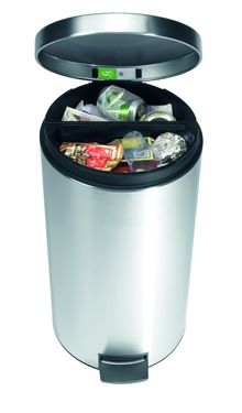 Twin Pedal bin - internal shot
