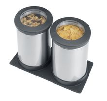 1.2lt Clear top canisters