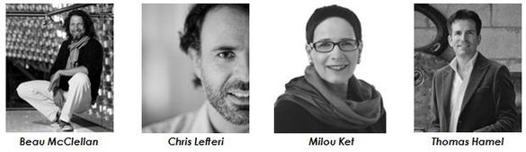 Beau McClellan, Chris Lefteri, Milou Ket, Thomas Hamel