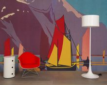 Orient Line Cruises to Norway mural from the P&O Heritage Collection