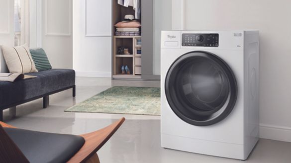 The Whirlpool FSCR 10432 is the quietest washing machine TrustedReviews has ever tested.