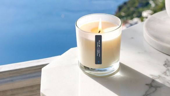Bring the beach home with ScentAir's Isle of Capri handcrafted candles